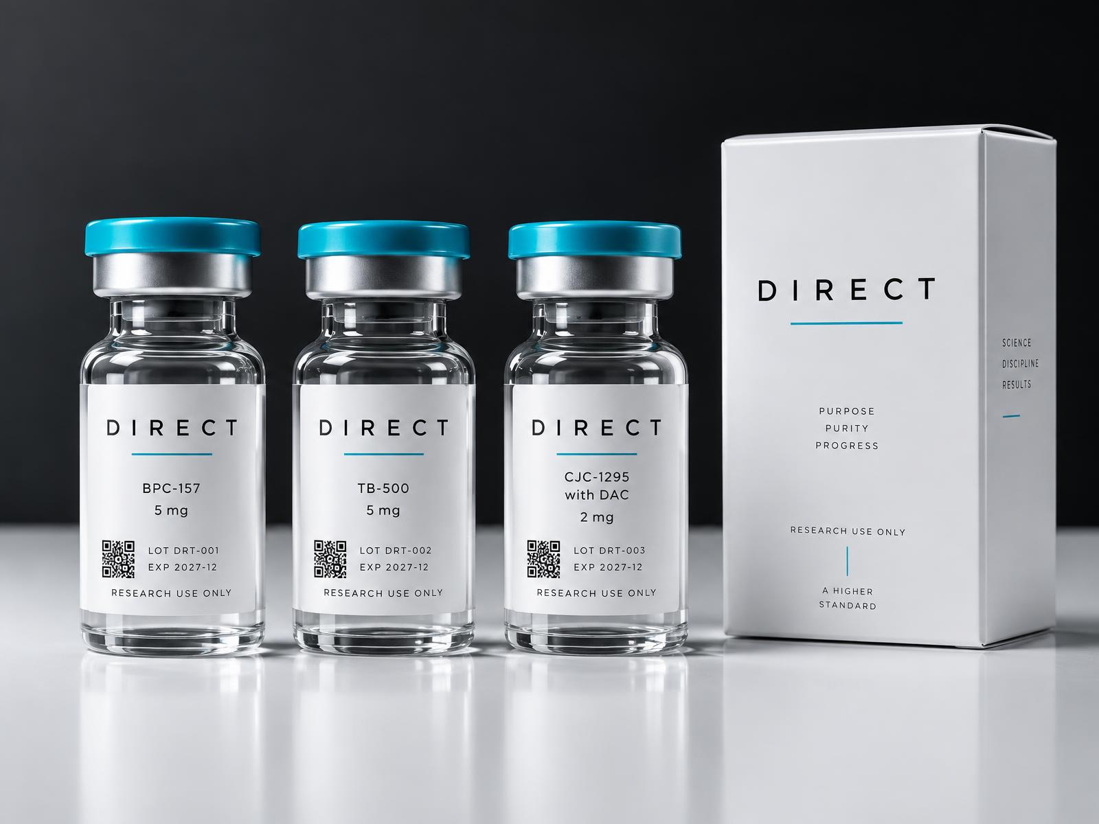 DIRECT research peptide product system
